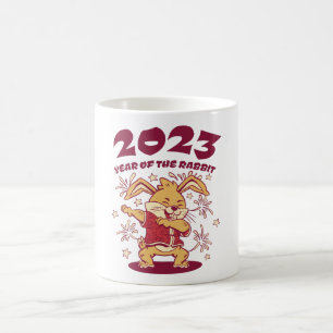 Taza De Café Año Nuevo Chino 2023 - Año del Conejo