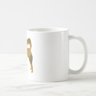 Taza De Café Año nuevo chino del perro dorado