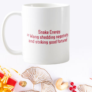 Taza De Café Año Nuevo chino personalizado para la energía de l