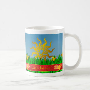Taza De Café Año Nuevo Iraní سال نو مبارک flores de primavera