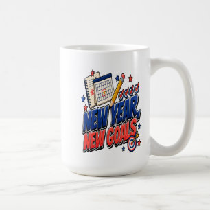 Taza De Café Año Nuevo, Nuevos Objetivos