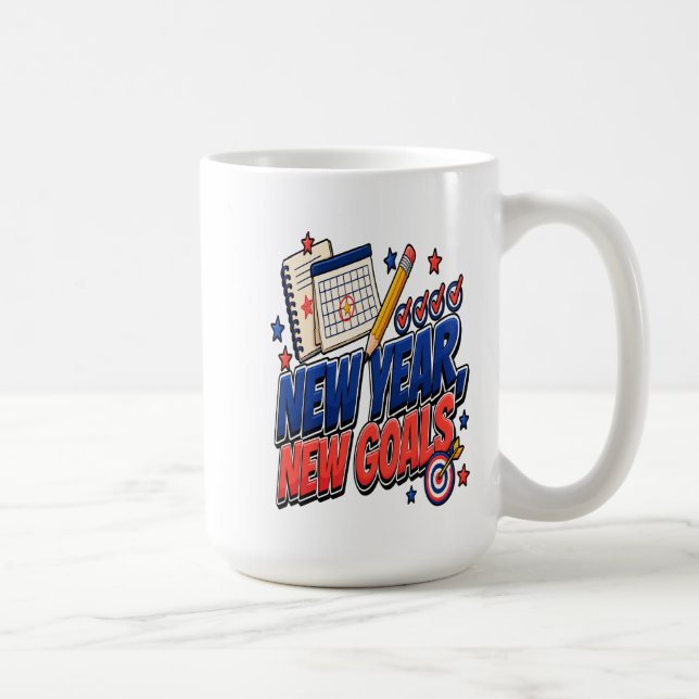Taza De Café Año Nuevo, Nuevos Objetivos (Derecha)