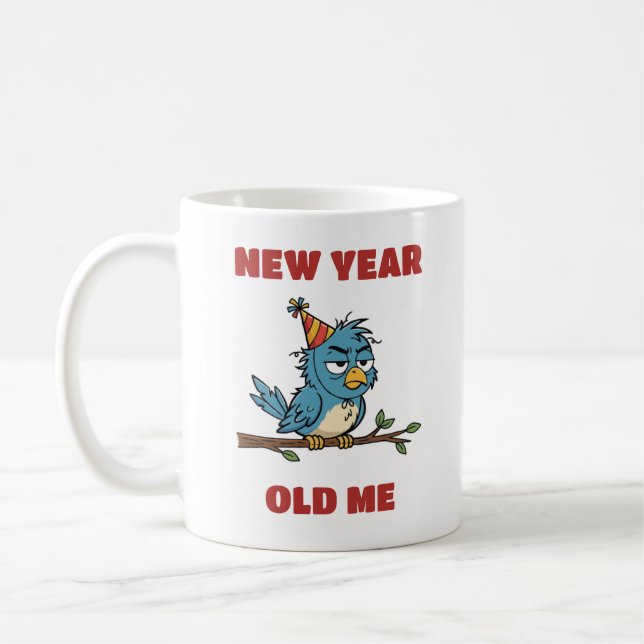Taza De Café Año Nuevo, Viejo yo (Izquierda)