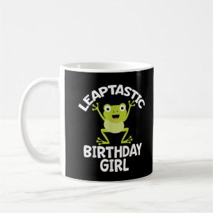 Taza De Café Año Salto Chica de cumpleaños Divertido Pun