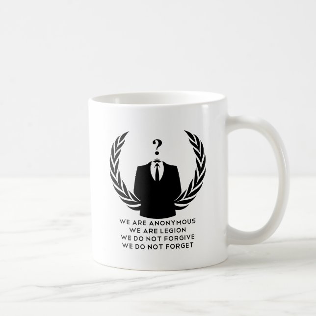 Taza De Café Anonymous (Derecha)