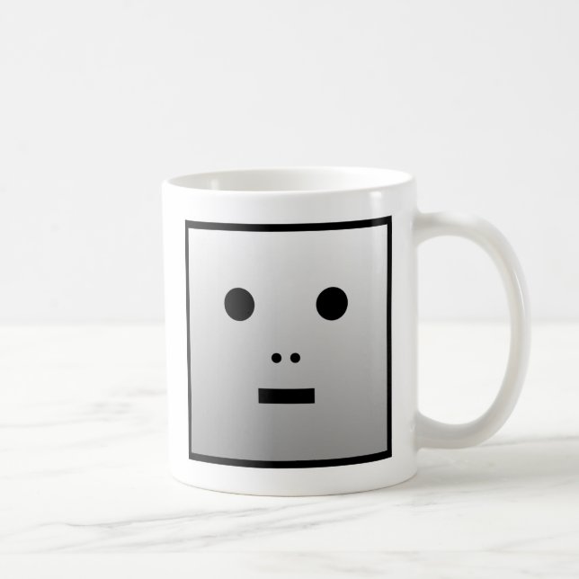 Taza De Café Anonymous Robot (Derecha)