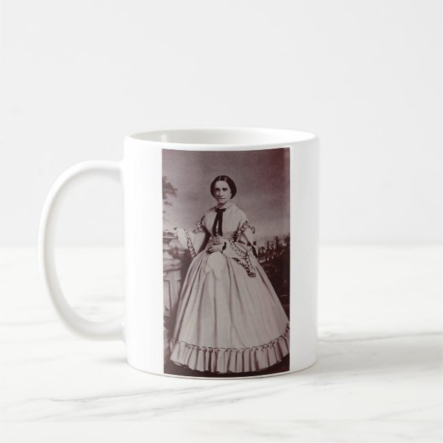 Taza De Café Años 1860: Mujer café (Izquierda)