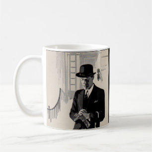 Taza De Café Años 1920 Sr. Natty el hombre vestido agudo