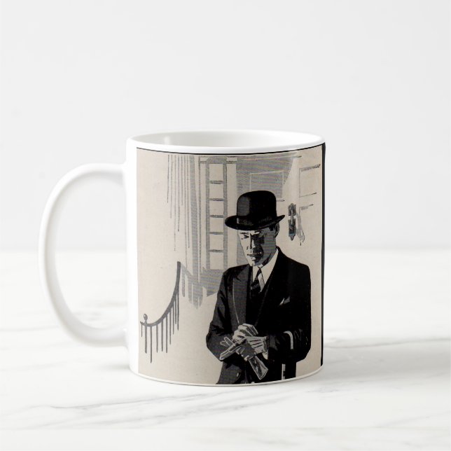 Taza De Café Años 1920 Sr. Natty el hombre vestido agudo (Izquierda)