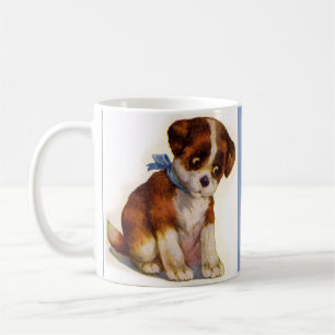 Taza De Café Años 1930 adorable cachorro número 2