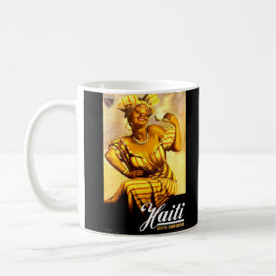 Taza De Café Años 1950 Haití Coffee Corporation ad