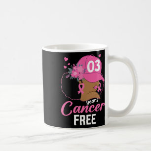 Taza De Café Años Sobreviviente libre de cáncer de mama Cáncer 