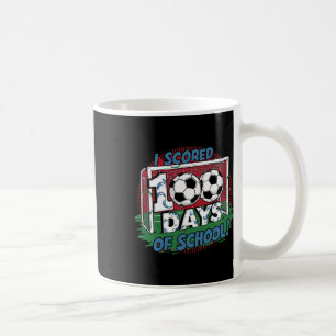 Taza De Café Anoté 100 Días De Colegio Jugador De Fútbol Más In