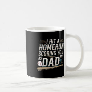 Taza De Café Anoté un jonrón anotándote como mi papá --------