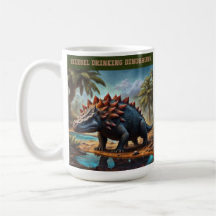 Taza De Café Anquilosauro satisfecho