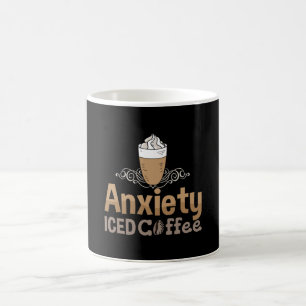 Taza De Café Ansiedad De Salud Mental Ansiedad De Café Con Hiel