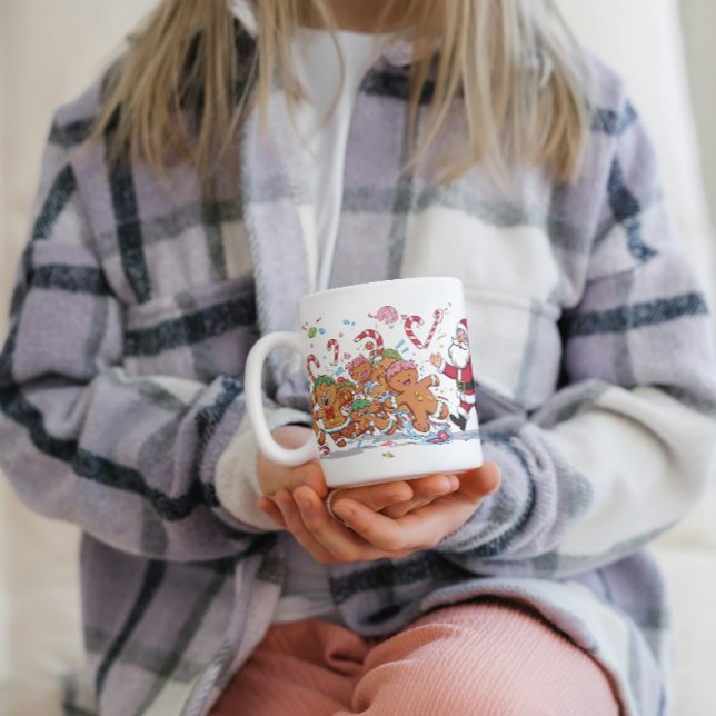 Taza De Café anta and Gingerbread Dance Christmas Mug (Subido por el creador)