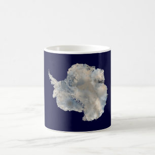 Taza De Café Antártida (imágenes de mármol azul de la NASA)
