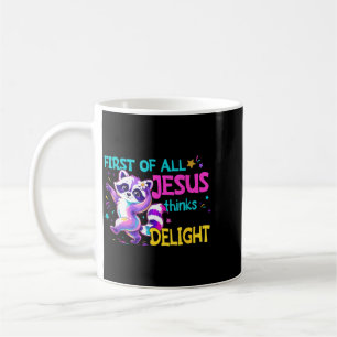 Taza De Café Ante Todo Jesús Piensa Que Soy Un Delicioso Divert