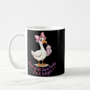 Taza De Café Ante Todo Jesús Piensa Que Soy Un Diseño Delicia 4
