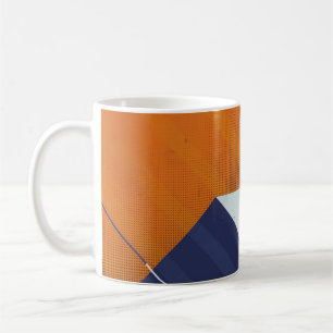Taza De Café  Antecedentes abstractos. Grunge textura. Geo tria