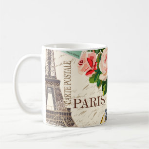 Taza De Café Antecedentes de la época de París sin problemas co