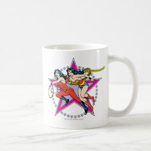 Taza De Café Antecedentes de la estrella de la mujer maravilla