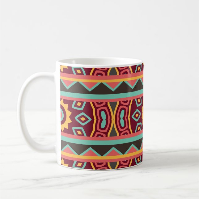 Taza De Café Antecedentes oscuros: etnia azteca sin mar (Izquierda)