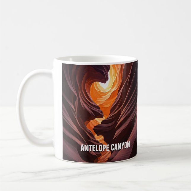Taza De Café Antelope Canyon Souvenir (Izquierda)