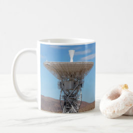 Taza De Café Antena de Dish Espacial Profunda Apolo