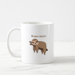Taza De Café Antes del café Después del café