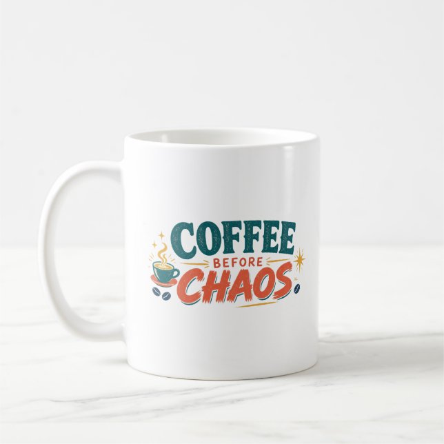 Taza de Café Antes del Caos (Izquierda)