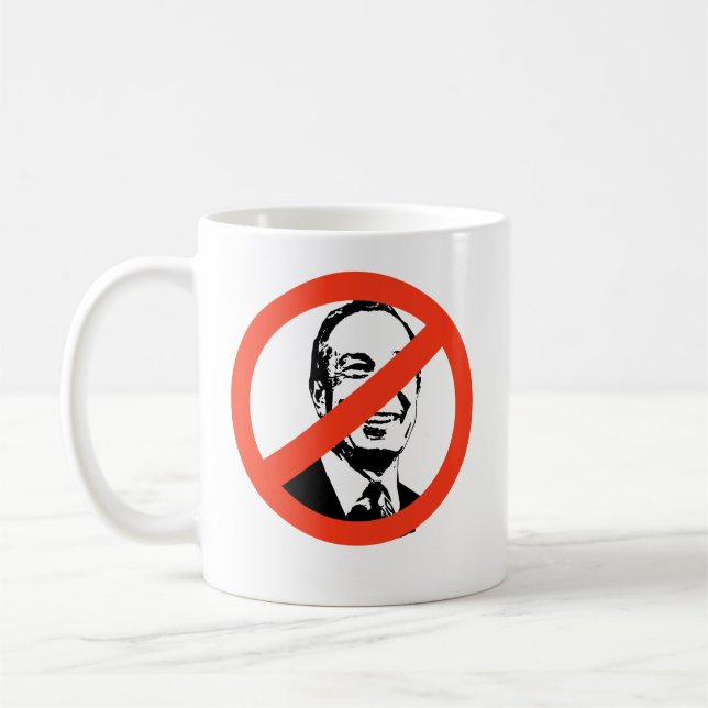TAZA DE CAFÉ ANTI-BLOOMBERG (Izquierda)