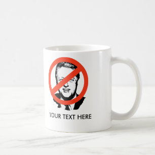 Taza De Café ANTI-CLINTON: Anti-Bill Clinton