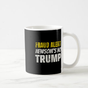 Taza De Café Anti Gavin Newsom, el gobernador de California New