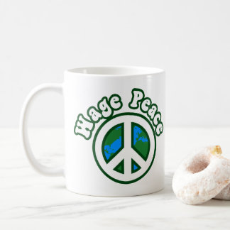 Taza De Café Anti-guerra de la paz salarial