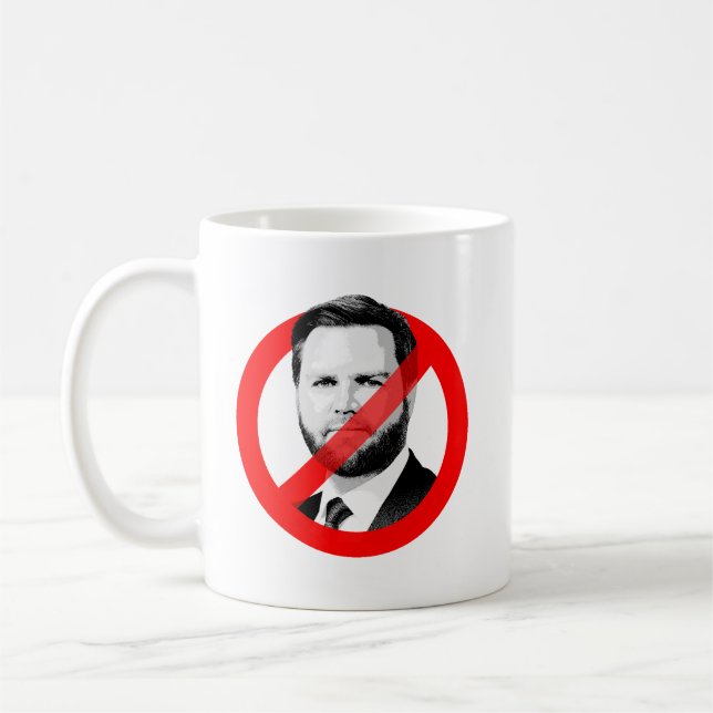 Taza De Café Anti JD Vance (Izquierda)