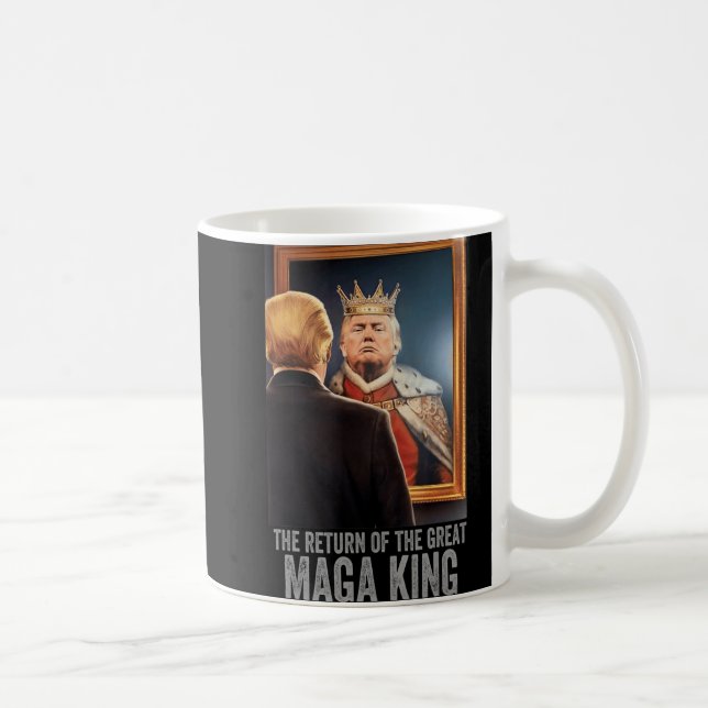 Taza De Café Anti Joe Biden Ultra Maga El Regreso De La Gran (Derecha)