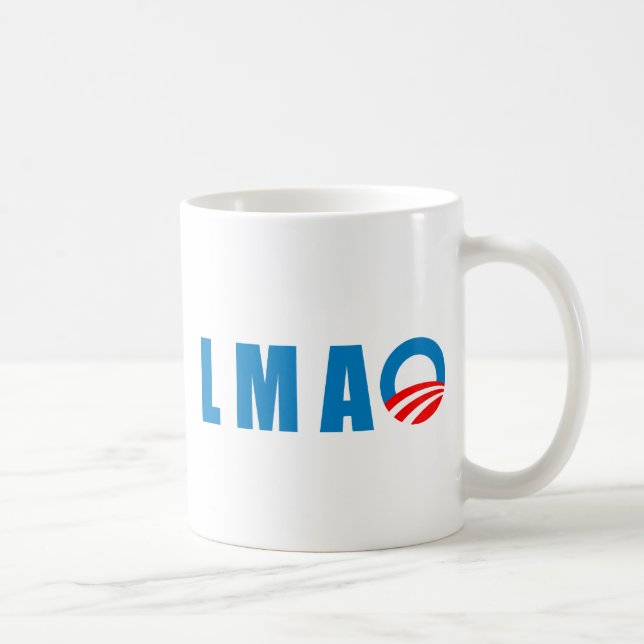 Taza De Café Anti-Obama - LMAO (Derecha)