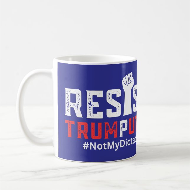 Taza De Café Anti-trump (Izquierda)