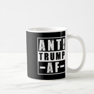 Taza De Café Anti Trump Af Shirt Audaz Humor político liberal P