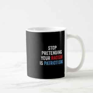 Taza De Café Anti Trump Co Uni-adultos Antirracismo