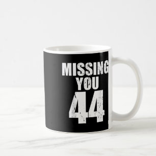 Taza De Café Anti Trump Te Extraño 44 Pro Obama Diseño