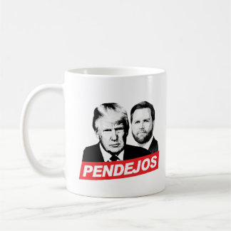 Taza De Café Anti Trump Vance - Pendejos
