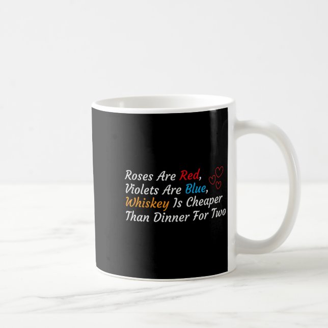 Taza De Café Anti Valentines Day Valentines Drink Anti Valenti  (Derecha)