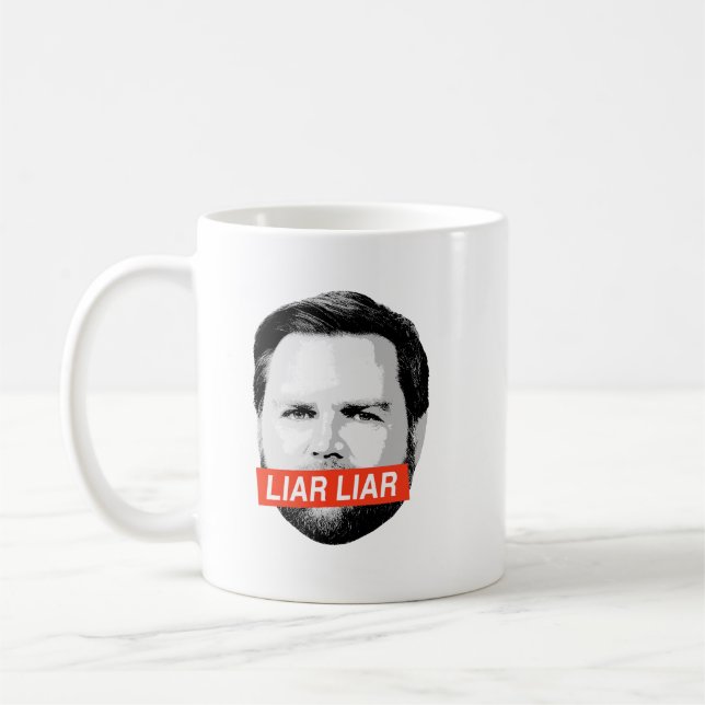 Taza De Café Anti Vance - Liar (Izquierda)