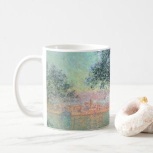 Taza De Café Antibes en la mañana por Claude Monet
