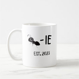Taza De Café Antie personalizado EST 2023 , regalo para nueva t