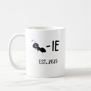 Taza De Café Antie personalizado EST 2023 , regalo para nueva t