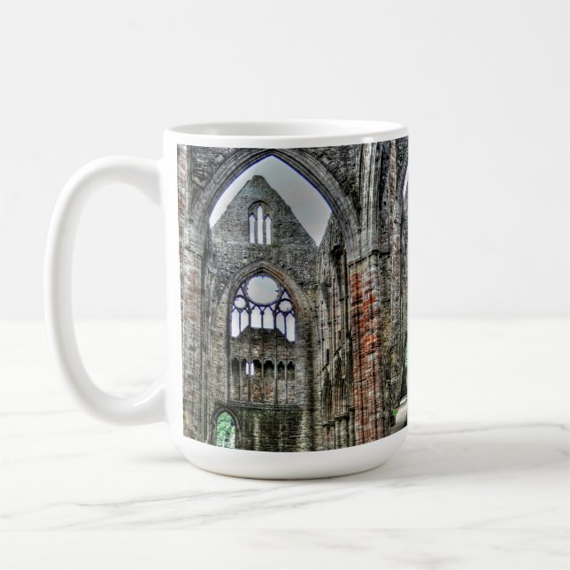 Taza De Café Antigua Abadía de Tintern, Monasterio Cisterciense (Izquierda)